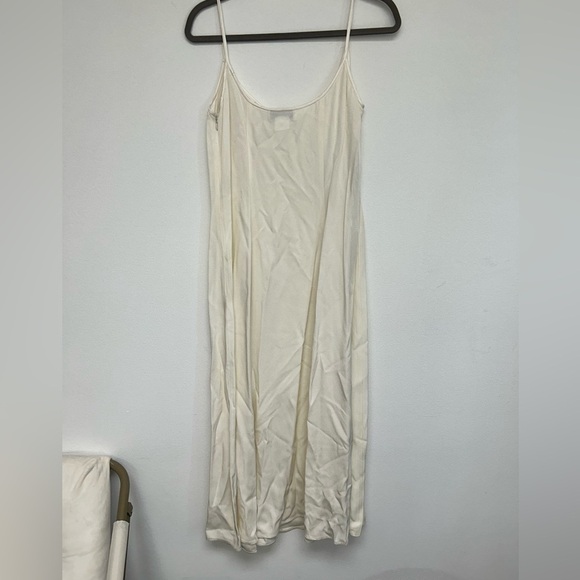 Vintage Scott McClintock Cream White Slip Dress Size 10​ - Picture 4 of 4